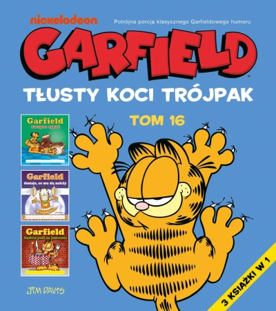 Garfield T.16 Tłusty koci trójpak - Jim Davis