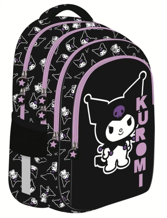 Plecak 4 komorowy Kuromi black - ST-MAJEWSKI