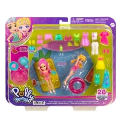Polly Pocket Zestaw modowy duży z 2 lalkami HKV95 - Mattel