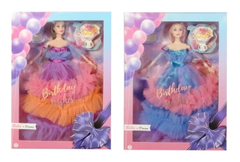 Lalka w balowej tiulowej sukni - SWEDE