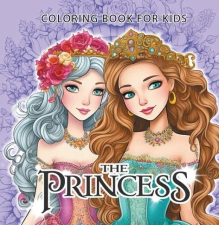 Kolorowanka 160x160 The Princess Księżniczki nieb. - Fresh