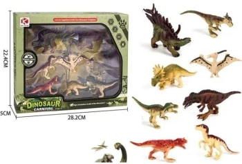 Zestaw dinozaurów - Merkpol