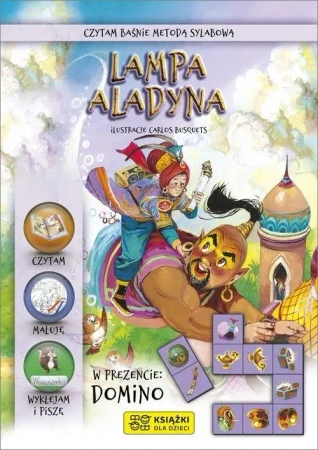 Czytam baśnie metodą sylabową. Lampa Aladyna - Beata Wojciechowska-Dudek