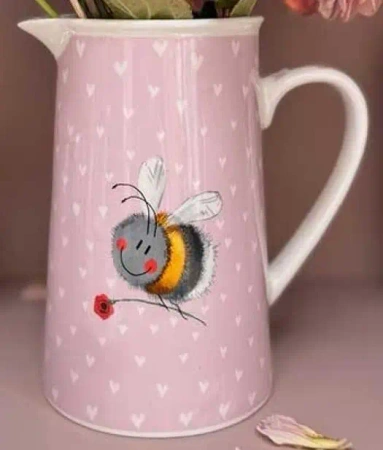 Dzbanek Pszczoła i kwiat - Alex Clark