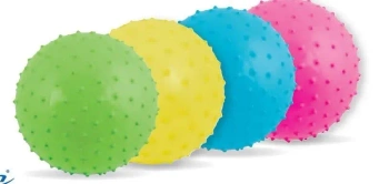 John Piłka 22cm z wypustkami mix - Simba