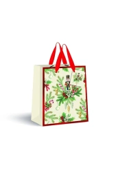 Torebka prezentowa 26,5x33x13cm Cream BN - INTERDRUK