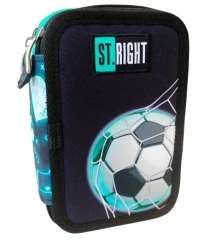 Piórnik potrójny z wyposażeniem PC5 Neon Football - ST-MAJEWSKI