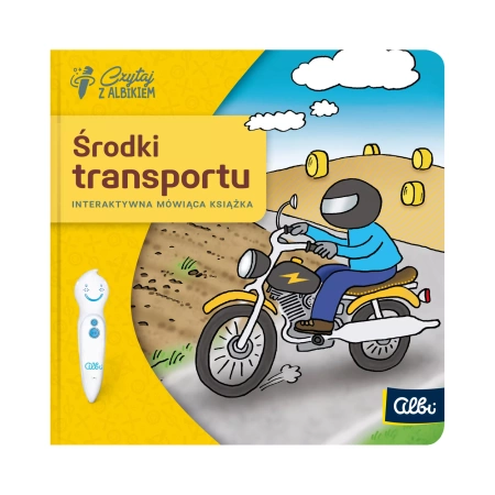 Czytaj z Albikiem książka mini Środki transportu - praca zbiorowa
