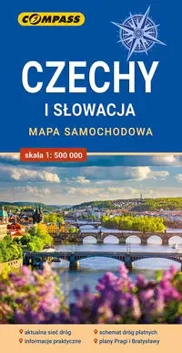 Mapa - Czechy i Słowacja 1:500 000 - praca zbiorowa