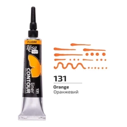 Farba aktylowa kontur universal fluor orange 20ml - Rosa