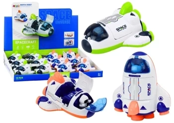 Statek kosmiczny z otwieranym kokpitem MIX - Leantoys