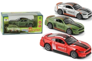 Wyścigówka metalowa z napędem 1:36 MIX - Merkpol