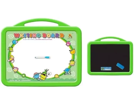 Tablica dwustronna magnetyczna + czarna z kredą - ADAR