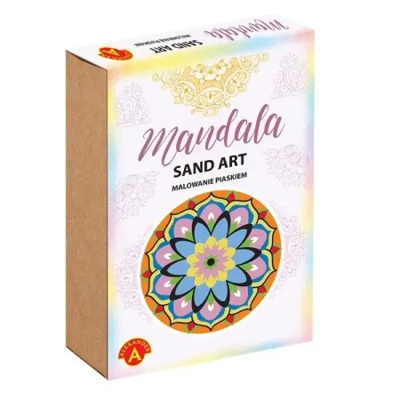 Piaskowe Malowanki Mandala 1 Sand Art - Alexander