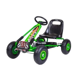 Gokart na pedały Baby Mix Razor zielony