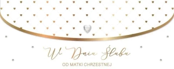 Karnet Ślub od matki chrzestnej LUX-19 - Armin Style