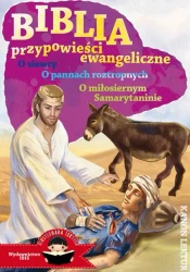 Biblia przypowieści ewangeliczne o siewcy o talentach o pannach roztropnych o miłosiernym samarytaninie - opracowanie zbiorowe
