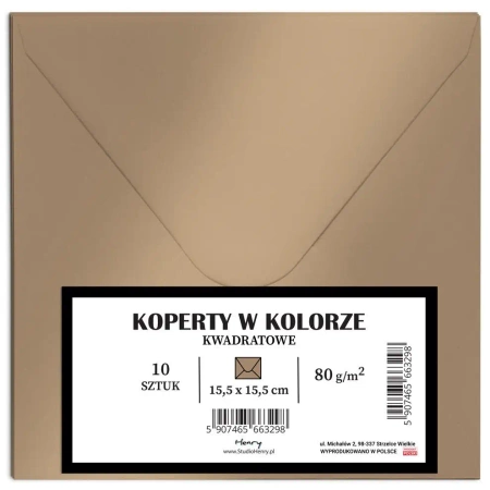 Koperty KW złote 10szt - Henry