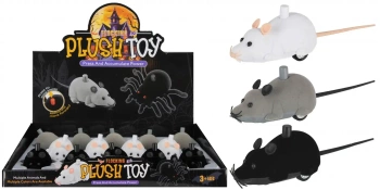 Mysz Flokowana NaciŚnij I JedŹ 18 cm Mega Creative 567880