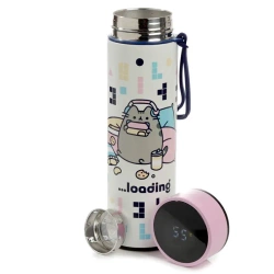 Butelka termiczna z termometrem Pusheen - Puckator
