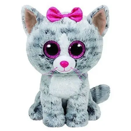 Beanie Boos Kiki - Szary Kot 24cm - TY