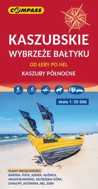 Mapa turystyczna - Kaszubskie wybrzeże Bałtyku - praca zbiorowa