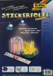 Folia samoprzylepna 23x33cm 10 arkuszy - Galeria Hobby