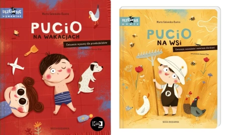 Pakiet: Pucio. Uczę się mówić. Pucio na wsi/ Pucio na wakacjach/ Pucio w - Marta Galewska-Kustra