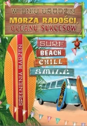 Kartka okolicznościowa Urodziny MF38 - Trend