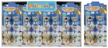 Stemple Plastikowe Dino 6szt. Mega Creative 570780