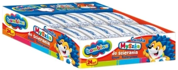 Gumki do ścierania Myszki (24szt) BAMBINO - ST-MAJEWSKI