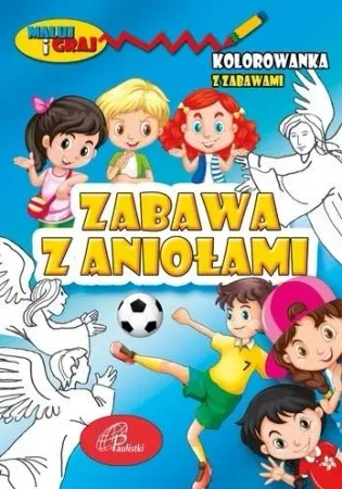 Zabawa z aniołami Kolorowanka - praca zbiorowa