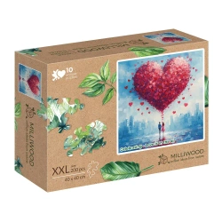 Puzzle drewniane 200 Milość wisi w powietrzu - Alexander