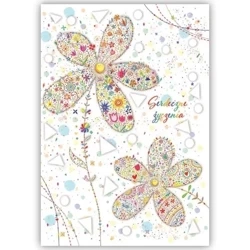 Kartka okolicznościowa Życzenia TS - Trend