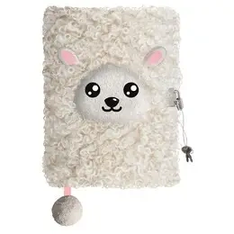 Pamiętnik A5/96K z kłódką 3D Sheep - ST-MAJEWSKI