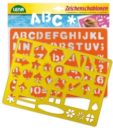 Szablony - Litery, cyfry i symbole - Lena