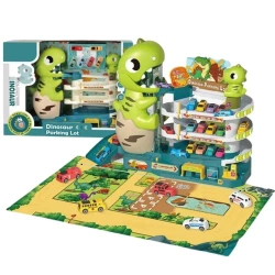 Zestaw parking Dinozaur z autami - Maksik