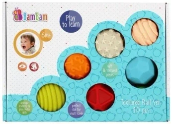 Zabawka sensoryczna kule 10szt BAM BAM - BAM BAM