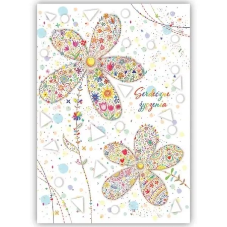 Kartka okolicznościowa Życzenia TS - Trend