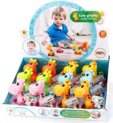 Żyrafa nakręcana MIX - Merkpol