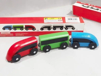 Pociąg drewniany 3 częściowy - ADAR