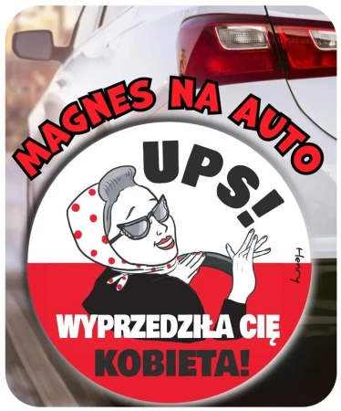 Magnes na auto UPS - Henry