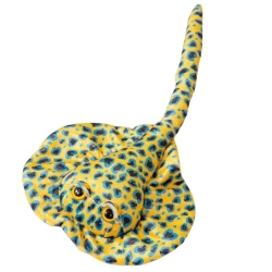 Maskotka Płaszczka Przytulanka żółta 50cm - Leantoys