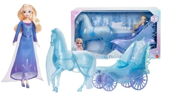 Frz Kareta z Lalka Elsa I Kon Nokk Jbg56 Wb2
