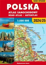 Polska. Atlas samochodowy. 1:500 000 Wyd. 2024/2025 - Opracowanie zbiorowe