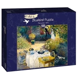 Puzzle 1000 Claude Monet, Śniadanie - Bluebird Puzzle