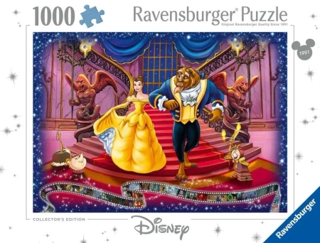 Puzzle 1000 Disney Classics Piękna i Bestia - Ravensburger
