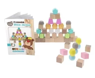Zabawka drewniana - O!Klocki. Kodowanie TREFL