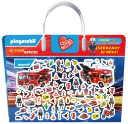 Playmobil Action Heroes. Kocham naklejać - praca zbiorowa