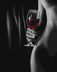 Malowanie po numerach - Uwodzicielska sylwetka - Ideyka